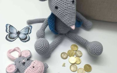 Patrón de Ratoncito Perez a crochet