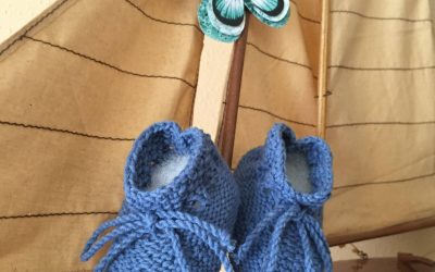 Patucos de bebé tricot
