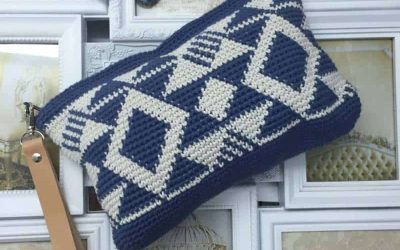 Bolso de ganchillo básico DIY. No puede faltar en tu armario