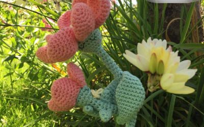 DIY amigurumi flower: for mother’s day.