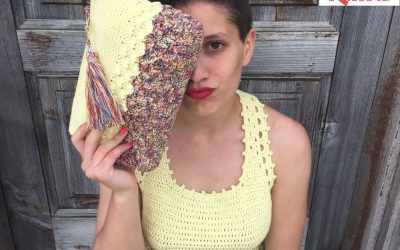 Crochet top and bag Kempo.