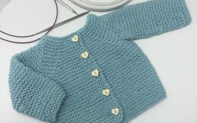 Chaqueta de punto Duende a punto bobo