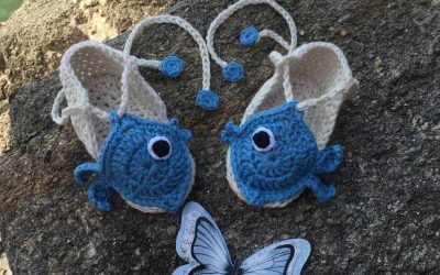 Patucos de ganchillo para bebé paso a paso #3Retocrochetero