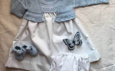 Cómo hacer una chaqueta sin costuras con punto de uña y vainica